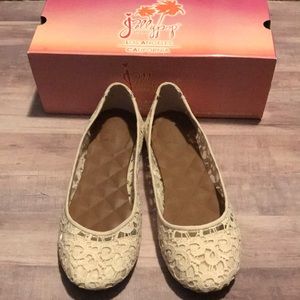 Jellypop ivory flats